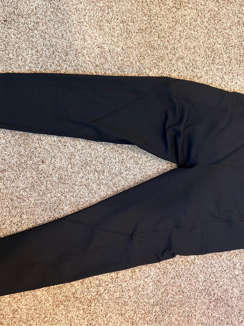 NWOT Zella High Waist 7/8 Yoga + Studio Black Leggings. Pilates. Gym. Barre. SZL - Picture 4 of 9